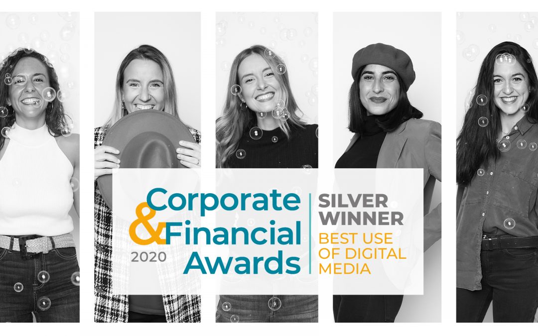 Telecoming wins Silver at the Corporate and Financial Awards