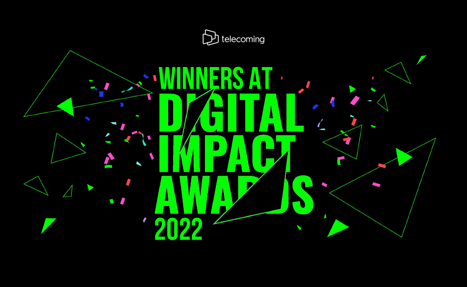 Telecoming acknowledged at the Digital Impact Awards 2022